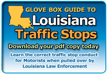 Glove Box Guide to Iberville traffic & speeding law enforcement stops and road blocks